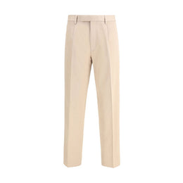 ZEGNA Beige Cotton Dress Pants