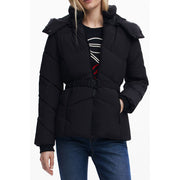 Desigual Black Polyester Jackets & Coat