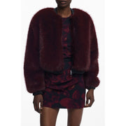 Desigual Red Polyester Women Jacket