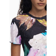 Desigual Black Polyester T-Shirt