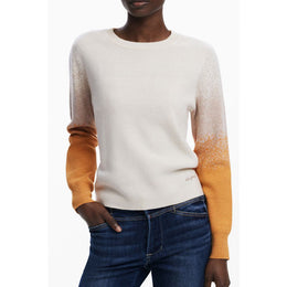 Desigual Beige Wool Sweater