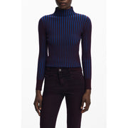 Desigual Brown Polyester Women Sweater