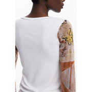 Desigual White Polyester Sweater