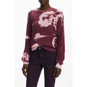 Desigual Pink Wool Sweater