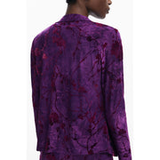 Desigual Purple Polyester Shirt
