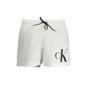 Calvin Klein White Polyester Swimwear