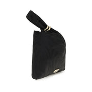 Emilio Pucci Black Silk Clutch Bag