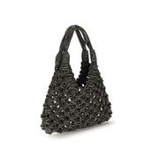 HIBOURAMA Gray Resin Handbag