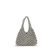 HIBOURAMA Gray Resin Handbag