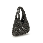 HIBOURAMA Gray Resin Handbag