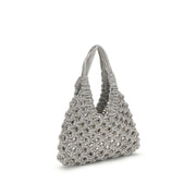 HIBOURAMA Gray Resin Handbag