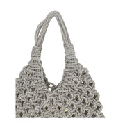 HIBOURAMA Gray Resin Handbag