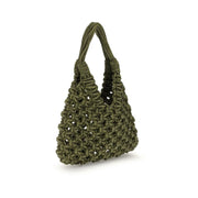 HIBOURAMA Bicolor Resin Handbag