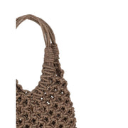 HIBOURAMA Brown Resin Handbag