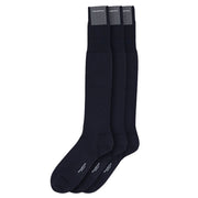 ZEGNA Navy Blue Wool Socks