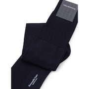 ZEGNA Navy Blue Wool Socks