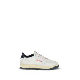 Autry White Leather Athletic Sneakers