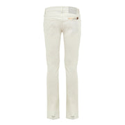 Jacob Cohen White Cotton Skinny Jeans