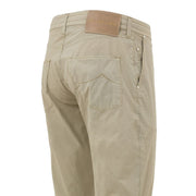 Jacob Cohen Beige Cotton Casual Pants