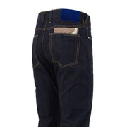Jacob Cohen Blue Polyester Tapered Jeans
