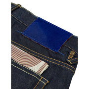 Jacob Cohen Blue Polyester Tapered Jeans