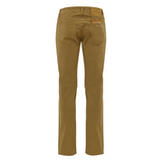 Jacob Cohen Yellow Cotton Skinny Pants
