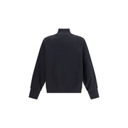 Balmain Black Cotton Sweatshirt