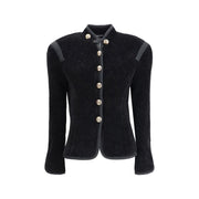 Giorgio Armani Black Silk Blazer
