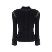 Giorgio Armani Black Silk Blazer