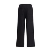 Dolce & Gabbana Black Cotton Casual Pants