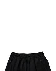 Dolce & Gabbana Black Wool Skinny Jogger Men Trouser Pants