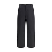 Gucci Black Cotton Casual Pants