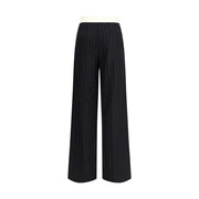 Forte_Forte Black Wool Dress Pants