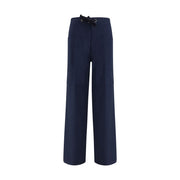 Forte_Forte Blue Cotton Casual Pants
