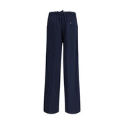 Forte_Forte Blue Cotton Casual Pants
