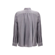 Forte_Forte Gray Silk Shirt