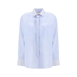 Forte_Forte Light Blue Cotton Dress Shirt