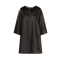 Loulou De Saison Brown Modacrylic Coat