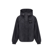 Ganni Black Nylon Shell Jacket