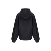 Ganni Black Nylon Shell Jacket