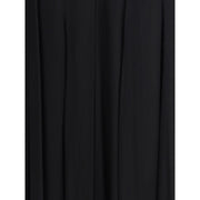 Chloé Black Silk Long Skirt