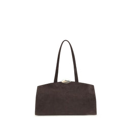 Benedetta Bruzziches Brown Calf Leather Bos Taurus Shoulder Bag