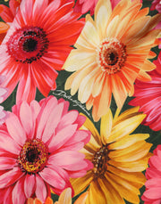 Dolce & Gabbana Multicolor Floral Print SilkSheath Midi Dress