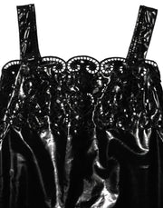 Dolce & Gabbana Black Cut Out A-line Sheath Mini Dress