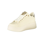 Laura Biagiotti Beige Polyester Sneaker