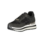 Laura Biagiotti Black Polyester Women Sneaker