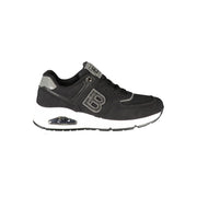 Laura Biagiotti Black Polyester Sneaker
