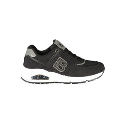 Laura Biagiotti Black Polyester Sneaker