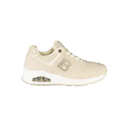 Laura Biagiotti Beige Polyester Sneaker