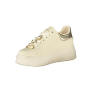Laura Biagiotti Beige Polyester Sneaker